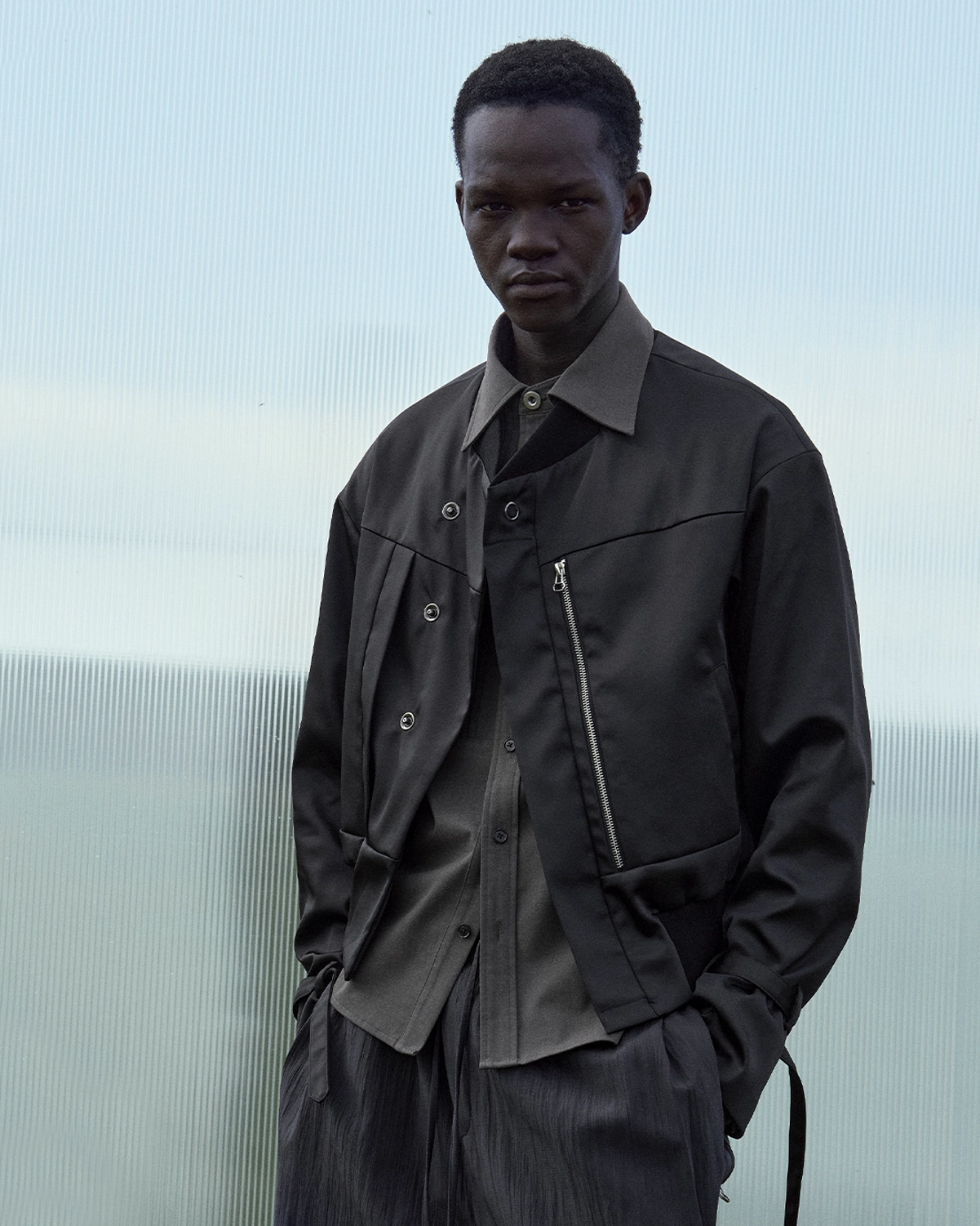 The Asymmetric Short Jacket