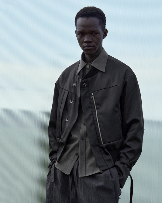 The Asymmetric Short Jacket