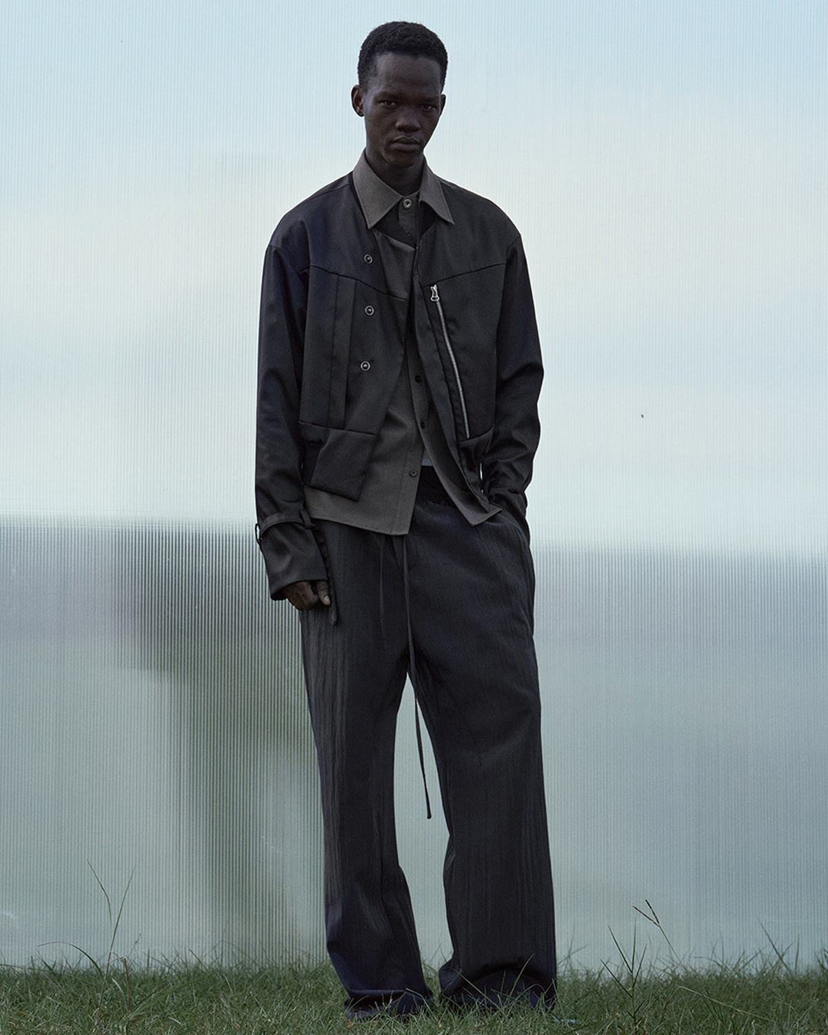 The Asymmetric Short Jacket