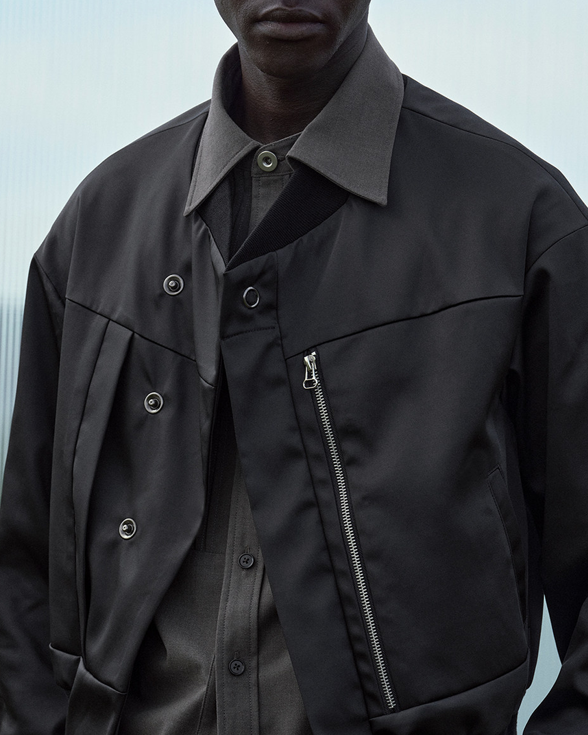 The Asymmetric Short Jacket