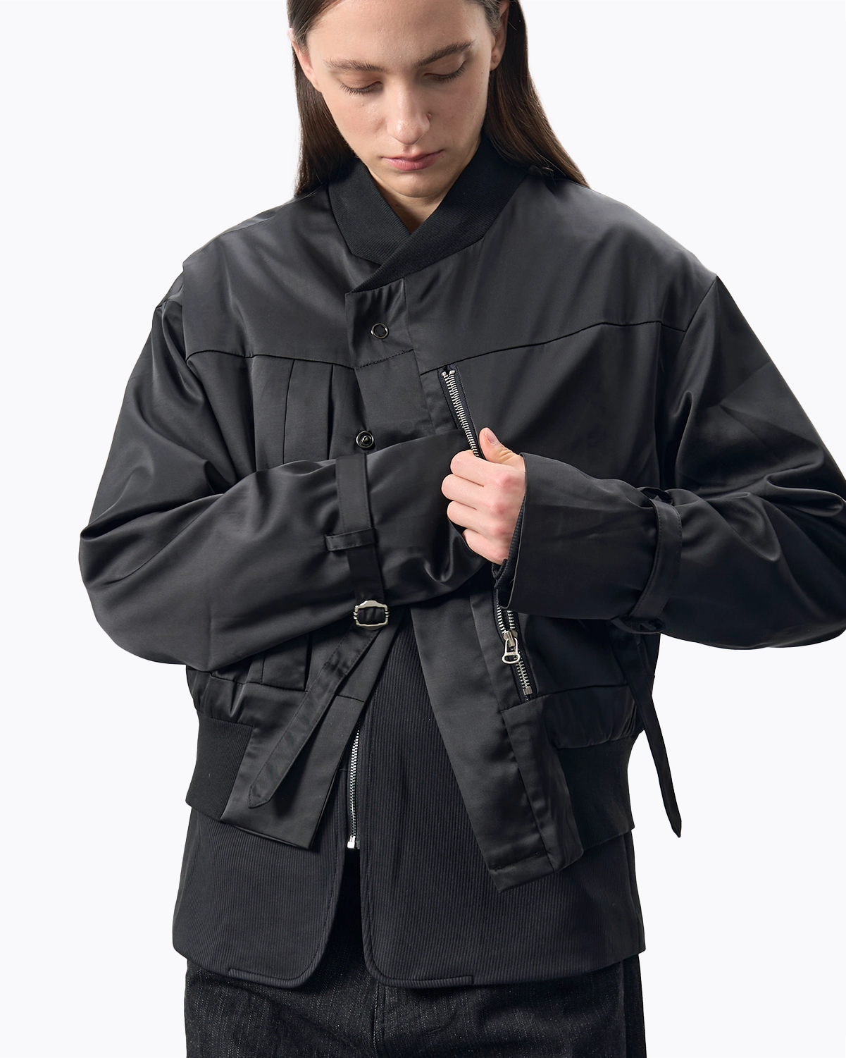 The Asymmetric Short Jacket